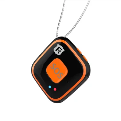 YONIS Balise GPS Miniature Tracker de Poche Enfant Micro Espion T&eacute;l&eacute;secours Sos Noir -