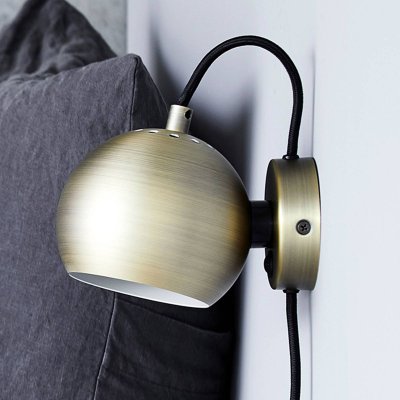 FRANDSEN Ball Applique Murale Antique Brass - 