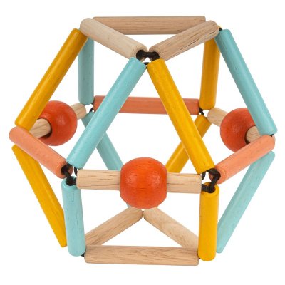 BASS ET BASS Balle de pr&eacute;hension en bois Bass & Bass Fruity Grabber