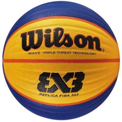 WILSON Ballon de basket 3 par 3  replica taille 6 -  UNI Jaune
