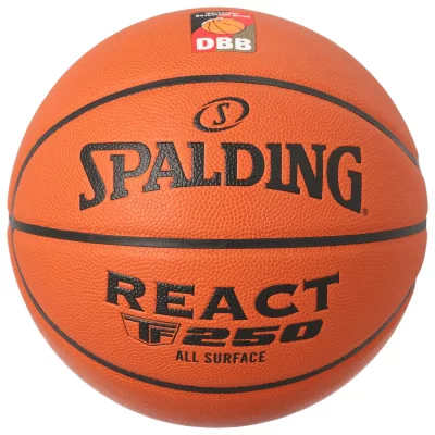 SPALDING Ballon De Basket "Dbb React Tf-250 Composite"  T6