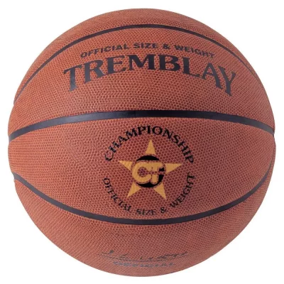 TREMBLAY CT Ballon de basket Tremblay Match t6 cellulaire Orange Taille : 6 