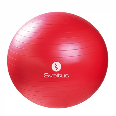 SVELTUS Ballon  Gymball rge 65cm Rouge Taille : Unique r&egrave;f : 62039