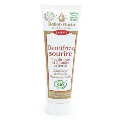 BALLOT FLURIN Ballot-Flurin Hygi&egrave;ne et Soins Dentifrice Sourire Bio 50ml