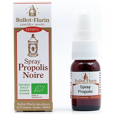 BALLOT FLURIN Ballot-Flurin Spray Propolis Noire Bio 15 ml - Spray 15 ml
