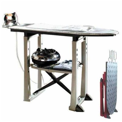 BAMA  table &agrave; repasser Trend, gris 