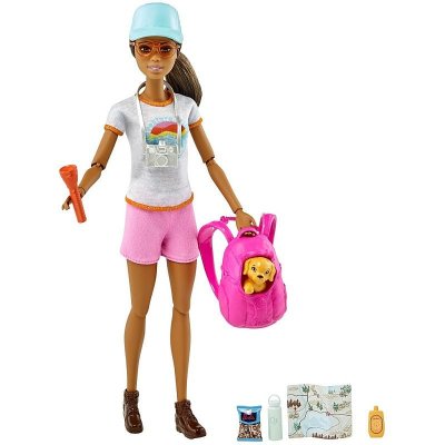 MATTEL Bambola Barbie Wellness Playset Escursionista GRN66