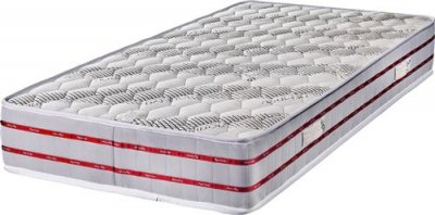  Bamboo Matelas 140x190 Tissu - Tr&eacute;s Ferme + Oreiller &agrave; valeur 89 &ucirc;