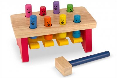 MELISSA & DOUG Banc &agrave; marteler de luxe melissa et doug