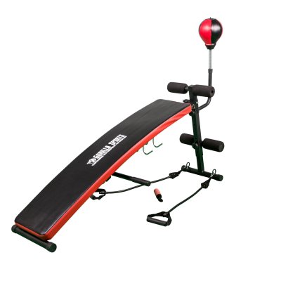 GORILLA SPORTS Banc multifonction abdominaux avec Punchingball - 