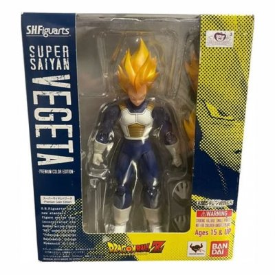 BANDAI  Dragon Ball Z Sh Figuarts - Super Saiyan Vegeta Pce