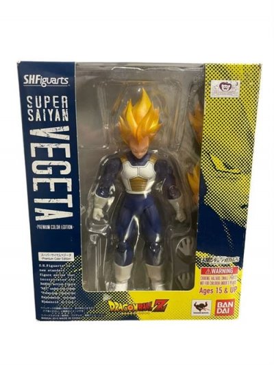 BANDAI  Dragon Ball Z Sh Figuarts - Super Saiyan Vegeta Pce