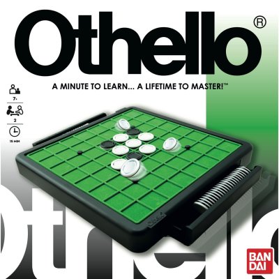 BANDAI  Games Othello soci&eacute;t&eacute;-jeu de strat&eacute;gie et de r&eacute;flexion-2 joueurs-15/20min-d&egrave;s 7 ans, MH80052