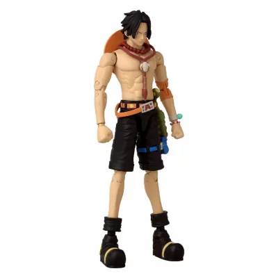 BANDAI  Heroes Portgas D Ace One Piece Figure Multicolore