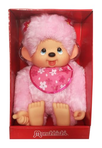 BANDAI  - Monchhichi - peluche - Sakura Pinky rose 80 cm - SE24242