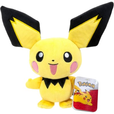 JAZWARES Bandai - Pok&eacute;mon - Peluche 20 cm - Pichu - WT95244