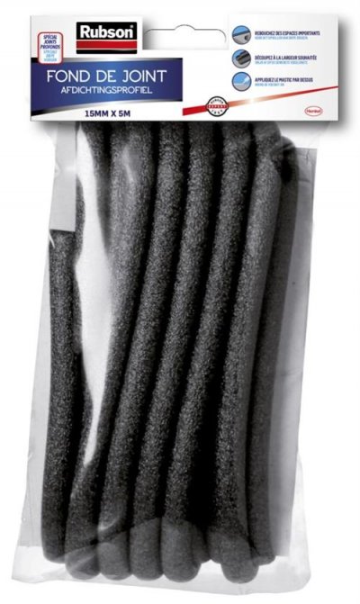 RUBSON Bande d'&eacute;tanch&eacute;it&eacute; Fond de joint,  blanc 5m X 15 mm