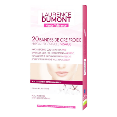 LAURENCE DUMONT Bande De Cire Visage Froide  - La Bo&icirc;te De 20 Bandes