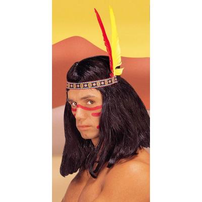 W WIDMANN MILANO PARTY FASHION Bandeau indien avec plumes adulte