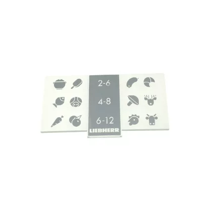 LIEBHERR Bandeau serigraphie pour tiroir pour refrigerateur  - 7428838