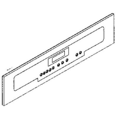 DE DIETRICH Bandeau verro blanc - Four, cuisini&egrave;re (74X3491 )