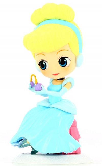 BANPRESTO  Disney figurine Q Posket Perfumagic Cinderella Pastel Color