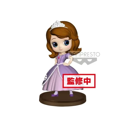 BANPRESTO  Q posketPetite princesse Disney &agrave; collectionner Sofia 7 cm 