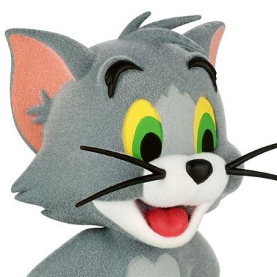 BANPRESTO  Tom And Jerry Tom Fluffy Puffy 9 Cm Multicolore