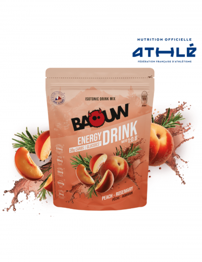 BAOUW  - P&ecirc;che - Romarin - Boisson &eacute;nerg&eacute;tique - Taille unique