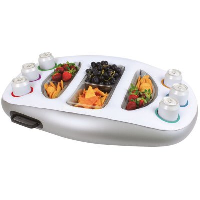LIFE Bar gonflable blanc de luxe pour spa  Blanc