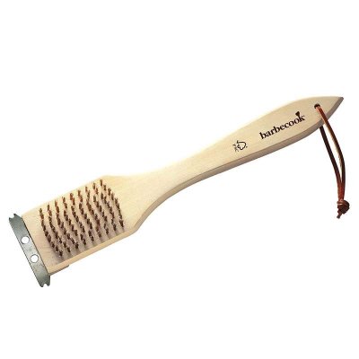 GENERIQUE Barbecook brosse barbecue, acier inox/bouleau fsc, 31 cm