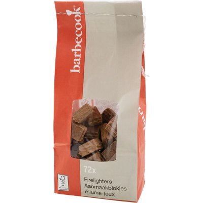 BARBECOOK  Cubes allume-feu, sachet de 72 cubes