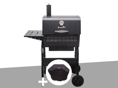 CHAR BROIL Barbecue &agrave; charbon Char-Broil Charcoal M avec housse de protection