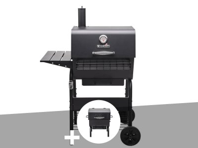 CHAR BROIL Barbecue &agrave; charbon charcoal m + charcoal 2go offset-smoker - char-broil