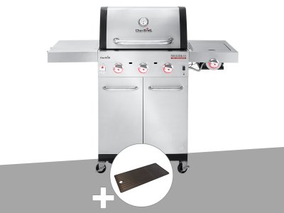 GENERIQUE Barbecue &agrave; gaz Char-Broil Professional Pro S 3 + Plancha
