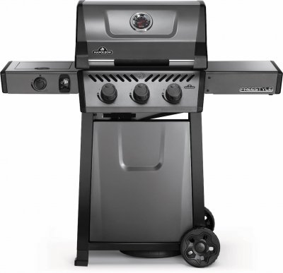 NAPOLEON Barbecue &agrave; gaz  freestyle f365sbpgt 3 br&ucirc;leurs + r&eacute;chaud