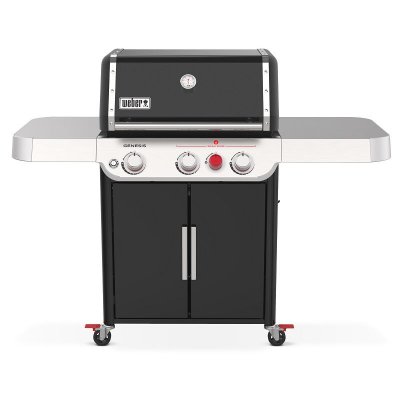 WEBER Barbecue &agrave; gaz  Genesis E6325S 15200 W Noir et Argent 
