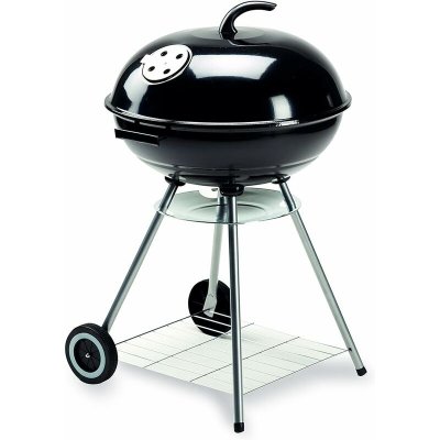 GARDEN Barbecue au charbon de bois 56 cm en acier sur roues B1014022