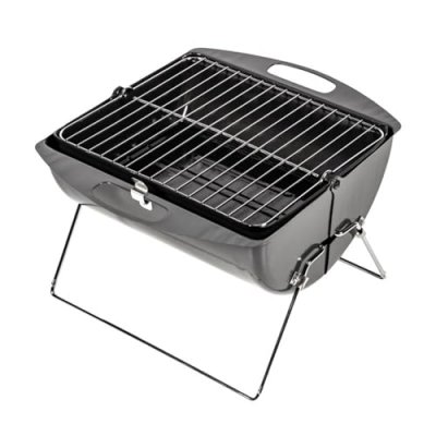 Barbecue au charbon de bois SOMAGIC Roll and cook, gris