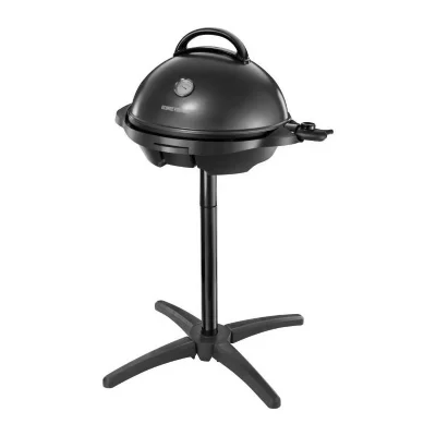 GEORGE FOREMAN Barbecue &eacute;lectrique sur pied 2400w  22460-56 - noir