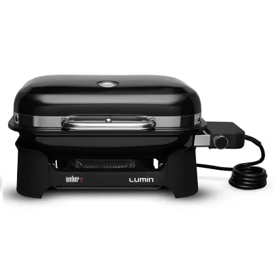 WEBER Barbecue &eacute;lectrique  91010953 Lumin compact 2200 W Noir 
