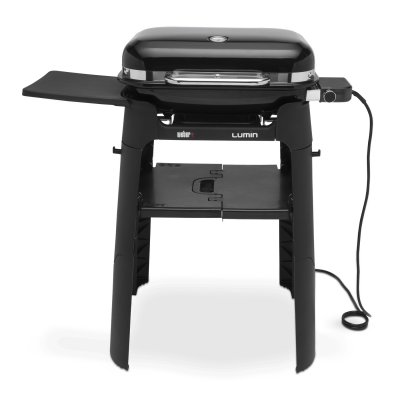 WEBER GRILL Barbecue &eacute;lectrique WEBER lumin black stand Noir Weber