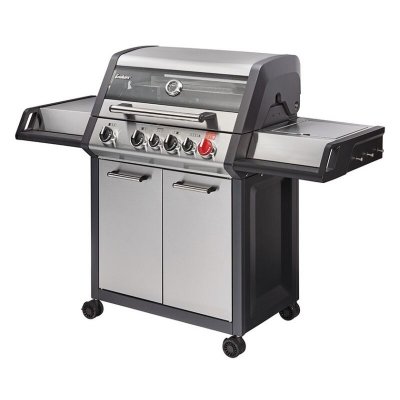 ENDERS Barbecue -  - Monroe Pro 4 SIK Turbo - 6 br&ucirc;leurs dont 1 Turbo Zone - Gris