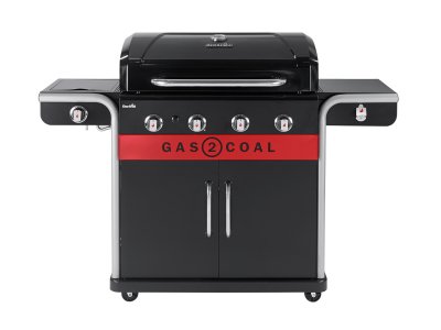 CHAR BROIL Barbecue gaz et charbon CHAR-BROIL Gas2Coal 440 Version 2.0 + tuyau
