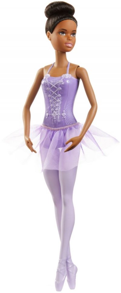 BARBIE  Ballerine Brune - Gjl61 - Poup&eacute;e Mannequin - 3 Ans Et +