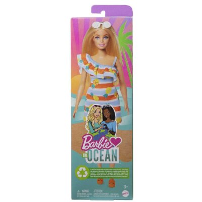 BARBIE  -  Aime L'Ocean Blonde - Poup&eacute;e - 3 Ans Et +