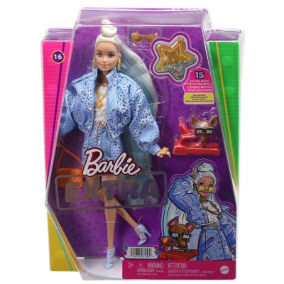 BARBIE  -  Extra Blonde Bandana - Poup&eacute;e - 3 ans et + 