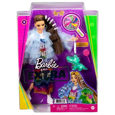 BARBIE  -  Extra Croco Gourmand - Poup&eacute;e - 3 ans et + 