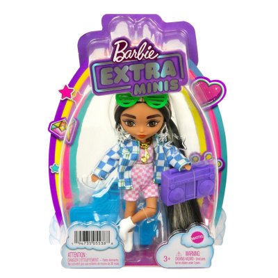 BARBIE  -  Extra Mini Modele 2 - Poup&eacute;e - 3 ans et + 
