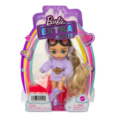 BARBIE  -  Extra Mini Modele 4 - Poup&eacute;e - 3 ans et + 